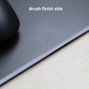 Hard Mouse Pad Small Mouse Pad for Travel Business Black Mousepad for Office Home Bed Sofa