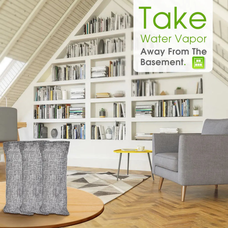 10 pçs sacos de carvão de bambu natural purificador de ar carvão ativado absorvente de odor eliminador de odor de umidade para sapatos de armário de carro