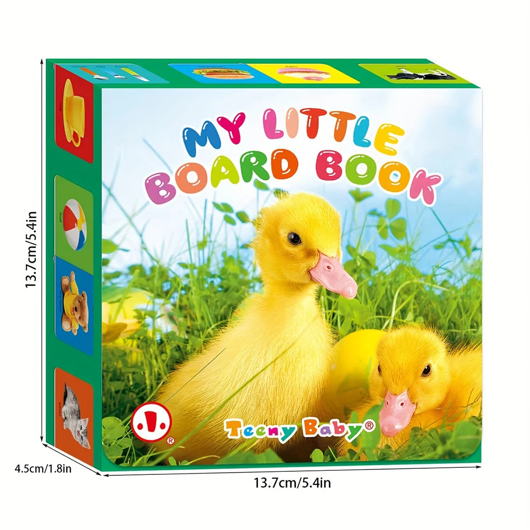Baby Colorful Pattern Card Books Interactive Sensory Baby Toys Newborn Development Gift Accompanying Reading Early Education