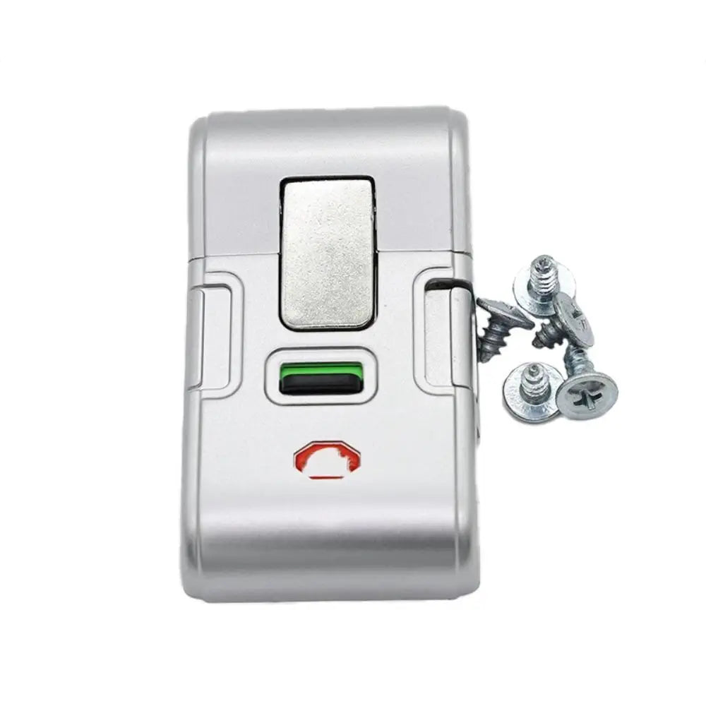 Portable Black Silver Luggage Password Lock Replacement Anti-Theft Suitcase Lock Buckle Security Tool Lock Catch Security Padlock