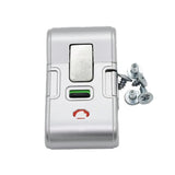 Portable Black Silver Luggage Password Lock Replacement Anti-Theft Suitcase Lock Buckle Security Tool Lock Catch Security Padlock