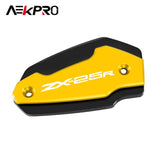 Newest Oil Cup Cover For ZX4R ZX4RR ZX25R Motorcycle Front Brake Fluid Reservoir Cap Master Cylinder Tank Cover zx4r zx4rr