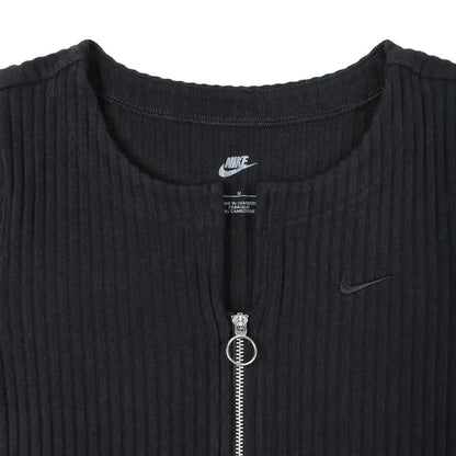 NIKE 2024 Women's AS W NSW NK CHLL KNT RIB FZ CR Knitted Coat FN3683-010