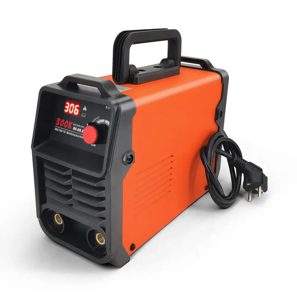 Portable Welding Machine 220V Digital Display LCD Hot Start Welding Machines 300A ARC Welder Machine with Electrode Holder Wire