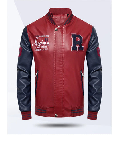 Motorcycle Wear Men Racing Motorcoss Jacket Winter Motorbike Clothing Protector Waterproof Moto PU Leather Jacket