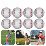 High-quality 9-inch 7.2cm handmade baseball PVC upper with soft baseball softball training practice baseball sports training