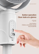 F1 Air Turbine Circulation Fan Floor-standing Fans Adjustable Air Circulating Fan Adjustable Height Timing Control Rechargeab