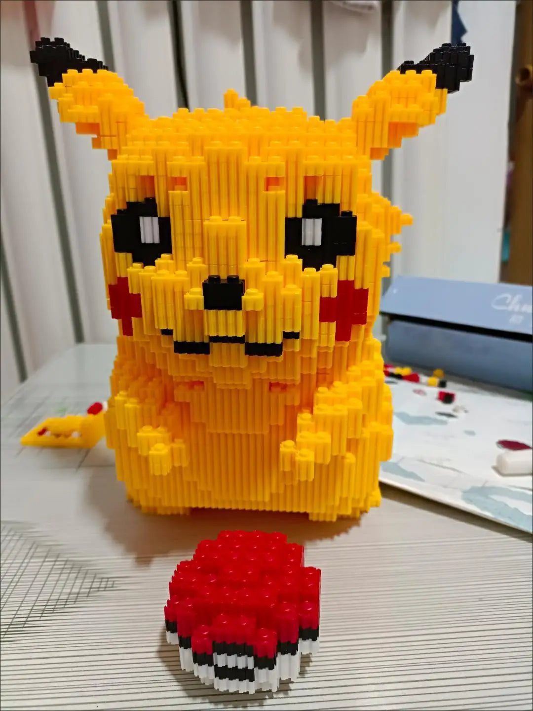 5210 piezas Anime Pokémon Pikachu Diamante Micro bloques de construcción juegos modelo mini ladrillos figura difícil descompresión juguetes regalo