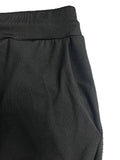 Plus size European and American cross-border  autumn and winter new casual solid color pocket leggings