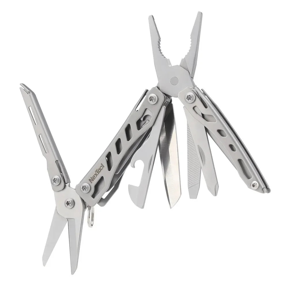 NexTool Mini Flagship 10 IN 1 Multi Functional Folding EDC Hand Tools Pockets Pliers Screwdriver Bottle Opener Outdoor Multitool