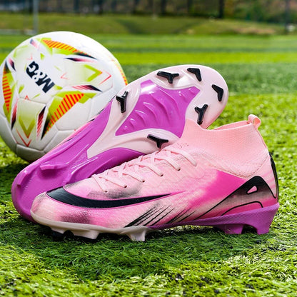 New Men Professional Football Field Boots Training Outdoor Non-SlipSoccer Shoes Drop Shipping Grass Hot-selling Child's Cleats
