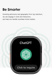 Microwear Ultra 3 Pro NFC Smart Watch ChatGPT Compass 49mm 2.1'' BT Call Temperature ECG GPS Tracker Sport Smartwatch Women Men