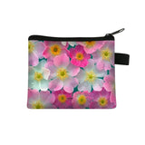 Carteira Portfel Men Wallet Women Cartera Mujer Female Short Cute Flower Zero Wallet Simple Fashion Card Bag Coin Purse Key Case