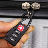 5/1pcs Mini Portable Suitcase Password Locks Anti-theft Lock Buckle Convenient Bag Cabinet Lock Student Dormitory Door Locks