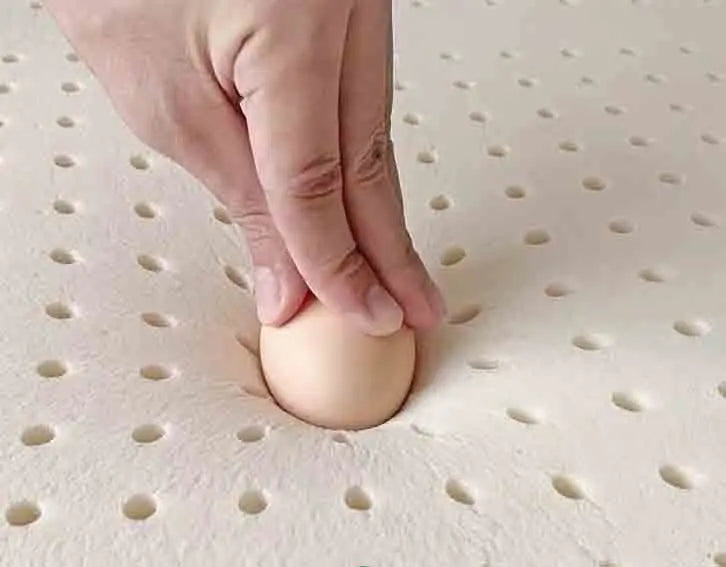 Natural Latex Mattress Topper with Cover Natural Rubber Pure Mattress Home Dormitory Soft Cushion Mat Queen Size Medium Firmness