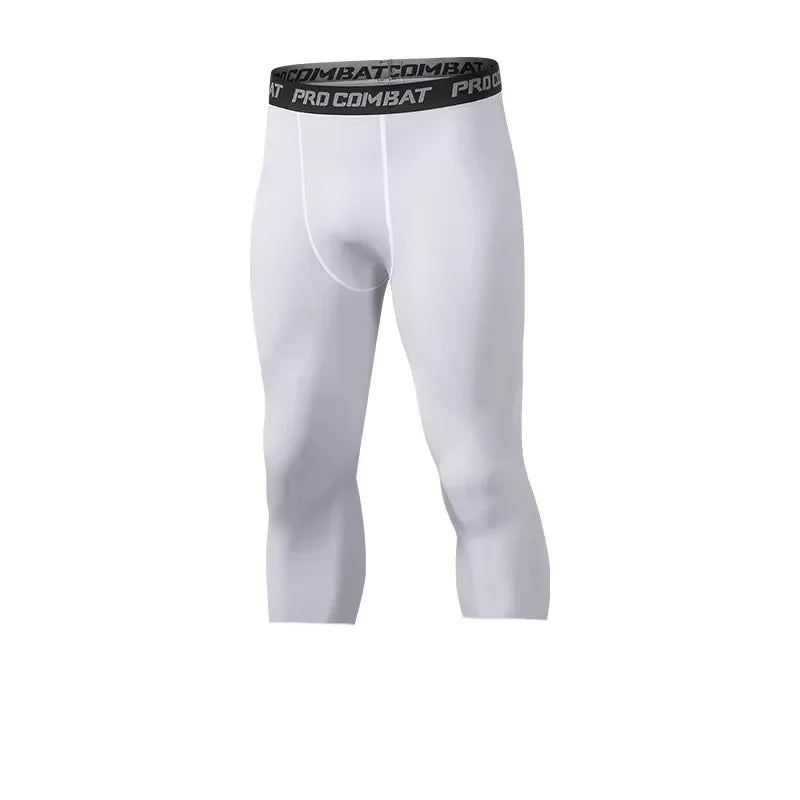 Pantalones de compresión para hombre, mallas frescas y secas, mallas deportivas para correr, pantalones cortos deportivos para entrenamiento