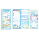 Cute Cartoon Sticky Notes Set 9 Designs 180 Sheets Foldable Memo Pads for Office School Journaling and Desk Organization