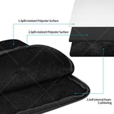 Black Cat Laptop Bag Tablet Notebook Case For Hp Dell Lenovo Computer For Macbook Air Pro Retina 10-17 Sleeve