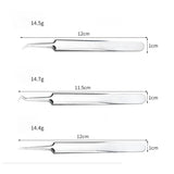 Acne Needle Tweezers Light Blackhead Blemish Pimples Removal Pointed Bend Head Face Care Tools Acne Extractor Beauty-health