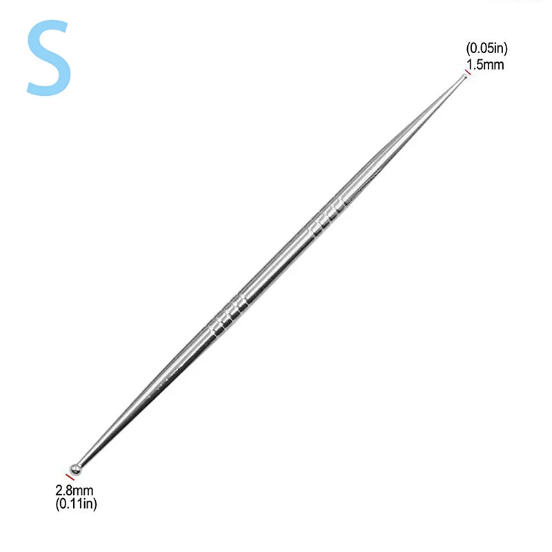 Acupuncture Pen Stainless Steel Manual Acupuncture Pen Trigger Point Massager Deep Tissue Massage Tool For Body Pain Relief Care