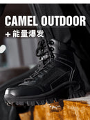 High Top Waterproof Hiking Shoes Tactical Sport Men's Shoes Male Outdoor Mountain Climbing Shoes Hunting Boots Men outdoor Boots