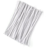 100pcs Chenille Stems Toys DIY Strips Twist Bar Anvil Wire Craft Pipe Creative Hobby Children Plush Stick Chenille Sticks
