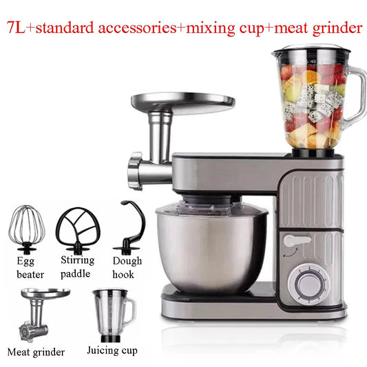 Culinary Robots Candy Home Food Processing Electric Meat Grinder Mixer Kitchen Mixers Appliances Blender the Dough Machine