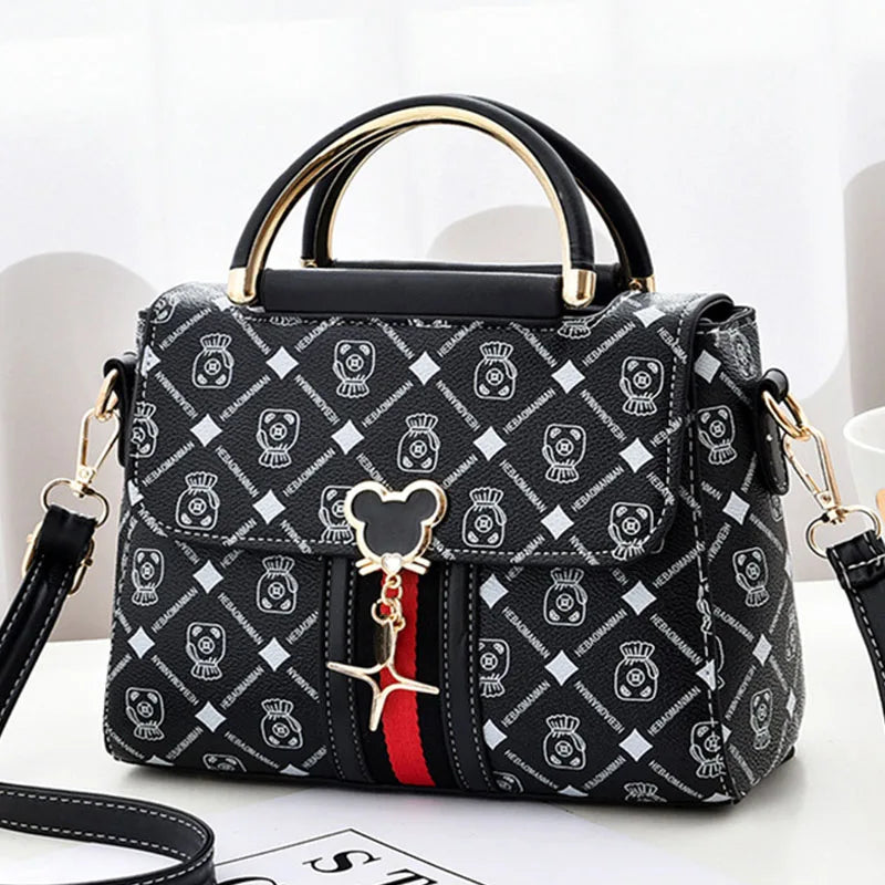 New Shoulder bag Women bag tote luxury designer handbag women Handbags leather Printed monogram single shoulder straddle bag