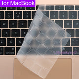 Keyboard Cover for Macbook Air 13 M3 15 Pro 14 M4 13 M2 16 Retina 11 Silicone Protector Skin Case A3113 A3114 A2681 A2941 A2992