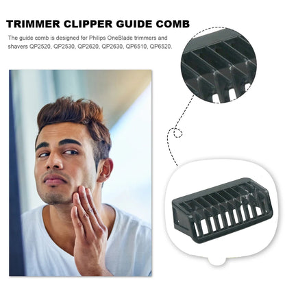 Accesorio de 1/2/3/5 mm para recortadora Philips OneBlade, cabezal de corte con calibrador de peine, QP2520, QP2530, QP2620