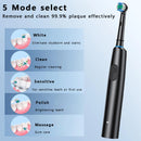 Rotation Electric Toothbrush with 8 Brush Heads Fast Charging Toothbrushes 5 Modes Rechargeable Toothbrush for Adult Oral Care