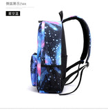 Ronaldo printed children's backpack set student school bag shoulder bag pencil case 3-piece set universal for boys and girls