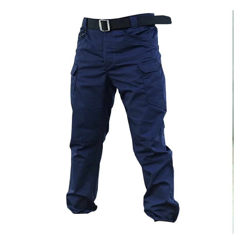 Tactical Cargo Pants Men Combat Outdoor Hiking Work Joggers Lightweight Trousers Male Elasticity Multiple Pockets Resistant Pant