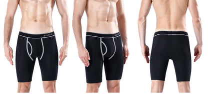 2024 New Style Cotton Fly Boxer Long Leg Underwear For Man Shorts Big Size And Panties Homme Luxury Brand Boxerhomme Underpants