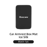 Car Armrest Mat Arm Rest Protection Cushion Interior Accessories For Hyundai Genesis Elantra Grand Santa Fe Palisade Equus