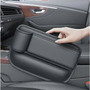Universal Car Seat Gap Organizer Storage Box Multifunction Leather Crevice Side Storage Pocket Wallet Keys Card with Cup Holder