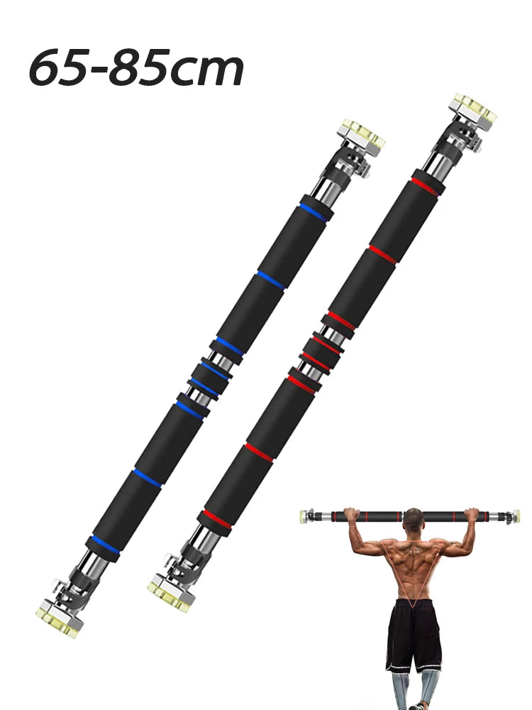 Door Pull Up Bar Doorway Chin Up Bar from 65-85cm (25.1in-33.1in) Strength Training Pull-Up Bars No Screw Workout Equipment