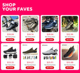 Baasploa New Running Shoes Men Casual Lightweight Mesh Walking Shoes Male Outdoor Breathable Non-Slip Tennis Sports Shoes