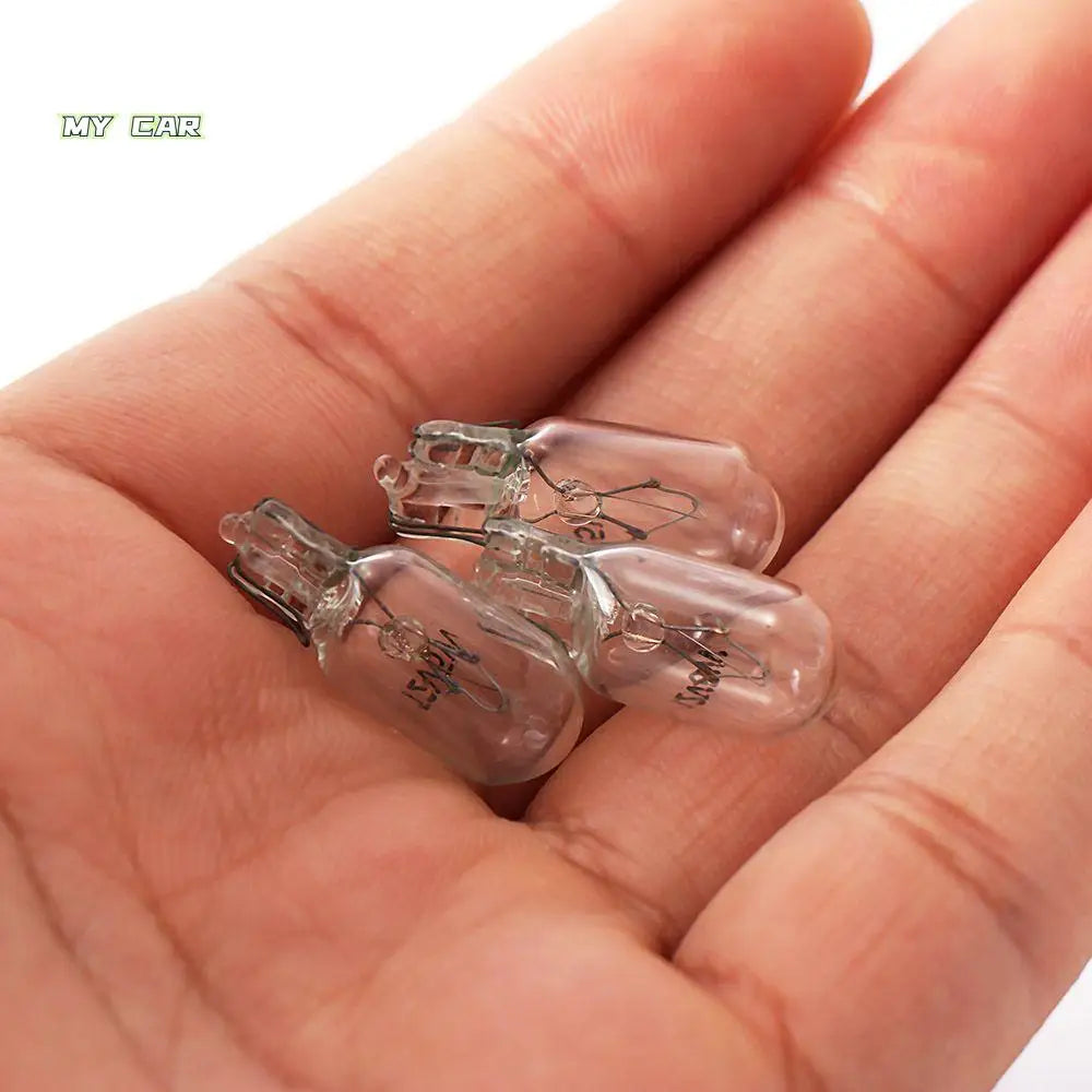 10pcs/set 5W T10 W5W 194 168 Width Lamp License Plate Lights Signal Light Halogen Bulbs