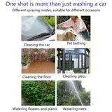 Pistola de agua de alta presión para lavado de autos, rociador de jardín, rociador de riego, aspersor de jardín para herramienta de limpieza