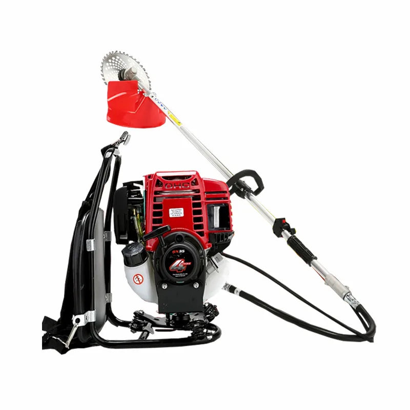 9  In1 New High Quality Backpack Brush Cutter Grass Cutter with GX35 4 Stroke 35cc Petrol Engine Tree Cutter Mini Tiller