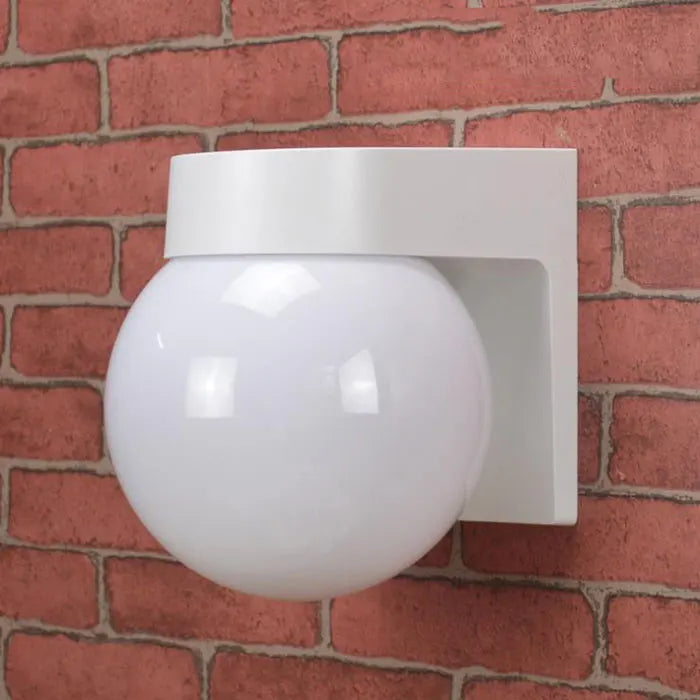 Outdoor Wall Lamp Balcony Bedroom Corridor Courtyard Lamp Acrylic Lamp Shade E27 Spherical Wall Lamp Upper and Lower Wall Lamp