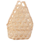 3pcs Portable Bamboo Woven Gift Packaging Basket Retro Creative Storage Box Handmade Natural Fruit Basket Egg