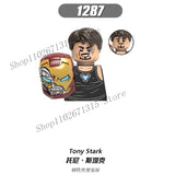 Marvel Avengers Superhero Building Blocks Iron Man Doctor Strange Hulk Thanos Spider-Man Venom Hawkeye Bricks Toys