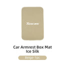 Car Armrest Mat Arm Rest Protection Cushion Interior Accessories For Hyundai Genesis Elantra Grand Santa Fe Palisade Equus