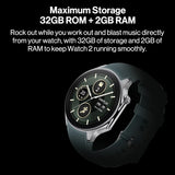 Global Version OnePlus Watch 2 Smart Watch 1.43'' AMOLED Display Snapdragon W5 Gen 1 Dual Frequency GPS Wear OS 4 NFC