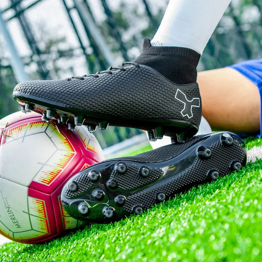 Botas de fútbol de calidad para hombre, botas de fútbol para niños, zapatillas de fútbol unisex.