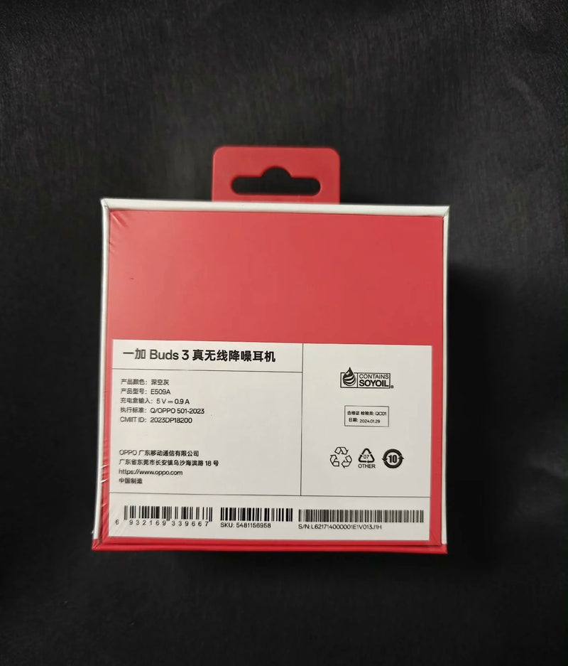 Oneplus Buds 3 wireless Bluetooth headset LHDC 5.0 49dB active noise reduction 44h battery life Oneplus 12 TWS low delay.