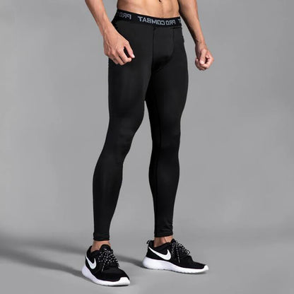 Pantalones de compresión para hombre, mallas frescas y secas, mallas deportivas para correr, pantalones cortos deportivos para entrenamiento