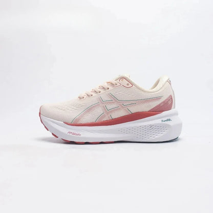 Zapatillas de running Asics Gel Kayano 30 para mujer, color negro, caña baja, antideslizantes, transpirables y ligeras.